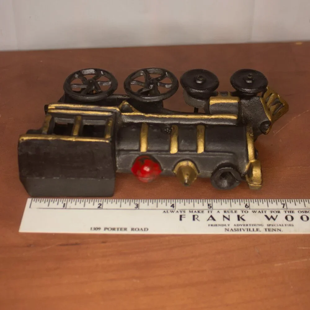 Steam Locomotive Engine Heavy Cast Iron